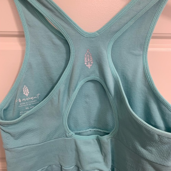 Free People Movement Every Single Time Running Onesie - Cascade Blue - M/L - Picture 7 of 8